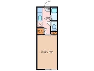 徳和駅 徒歩39分 1階の物件間取画像